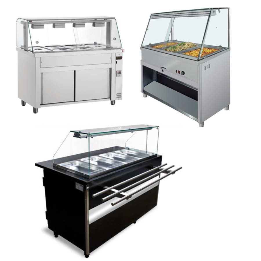 HEATED BAIN MARIE DISPLAYS
