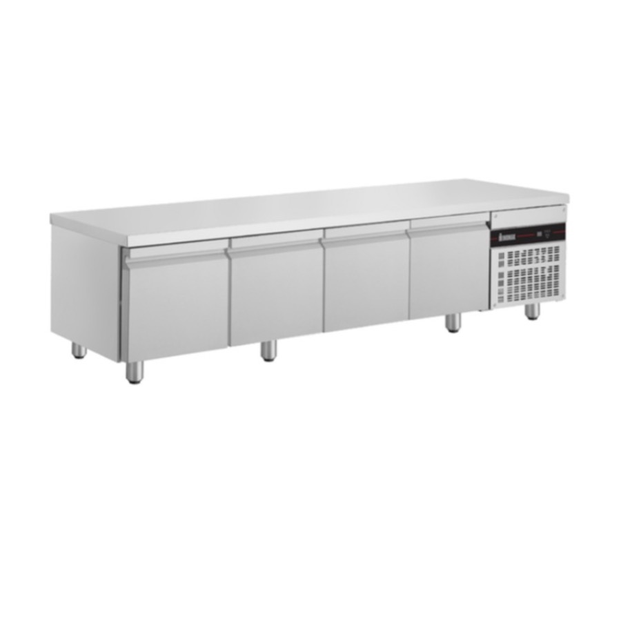 LOW COOLING COUNTER / CHEF BASE WITH 4 DOORS