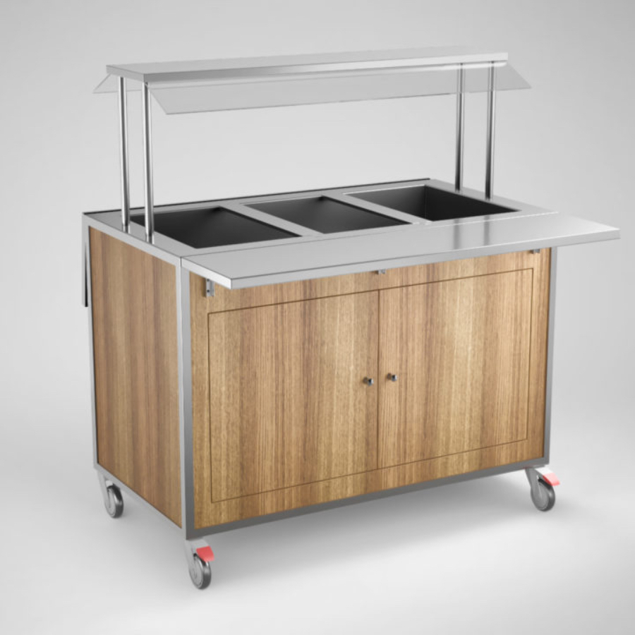 BUFFET TROLLEY NEUTRAL 3 x GN 1/1