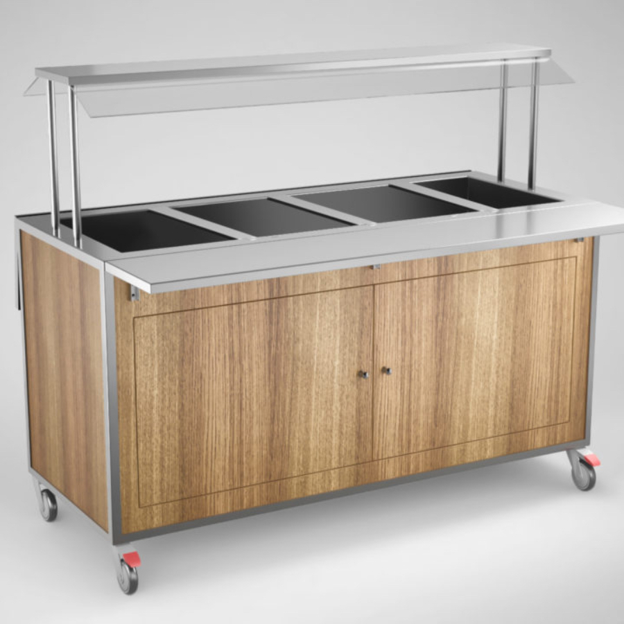 REFRIGERATED BUFFET TROLLY 4 x GN 1/1