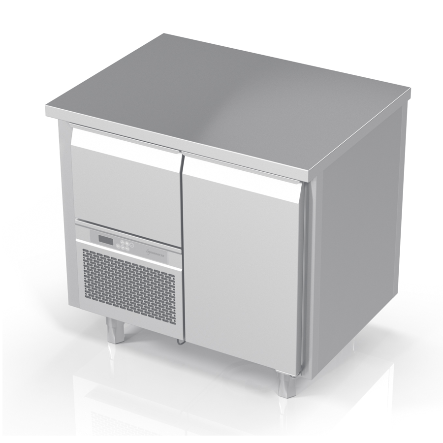 COOLING COUNTER WITH  1 DOOR + 1 DRAWER