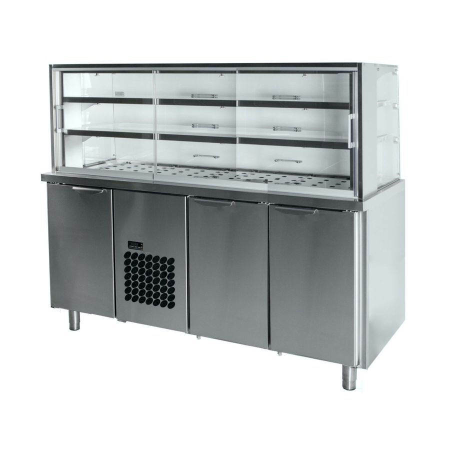 REFRIGERATED SELF SERVICE DISPLAY 1660mm