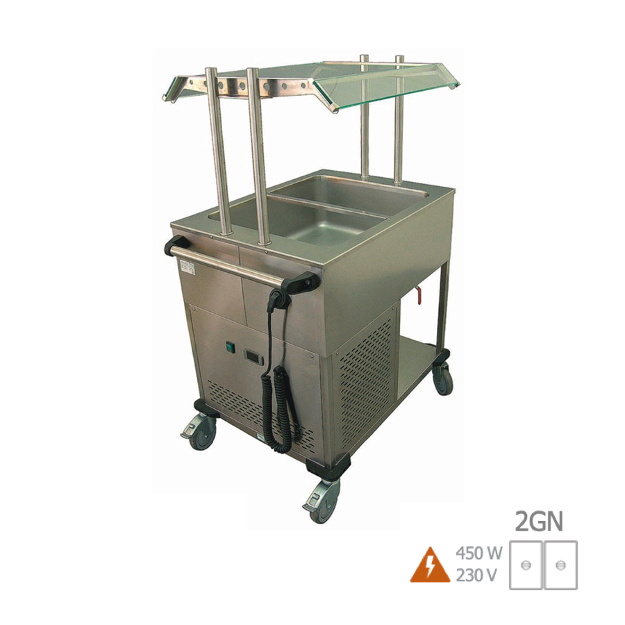 REFRIGERATED BAINMARIE BUFFET 2 GN 1/1