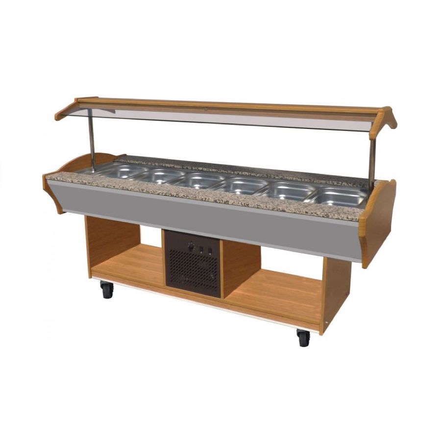 REFRIGERATED BUFFET 6 GN 1/1