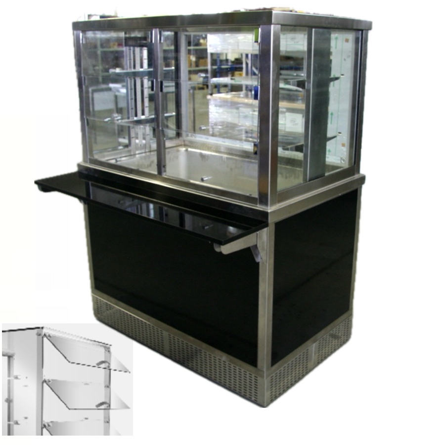 REFRIGERATED SELF SERVICE PASTRY DISPLAY  1235 mm