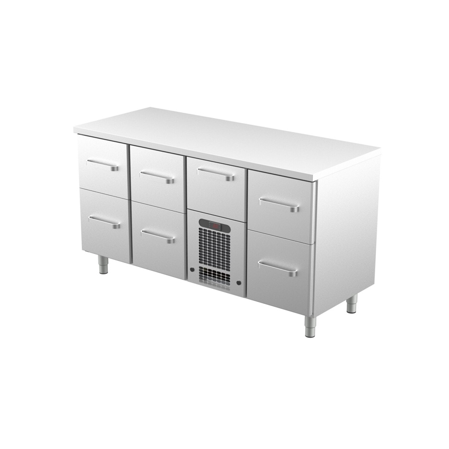 REFRIGERATED BAR COUNTER FOR BEVERAGES 1600mm
