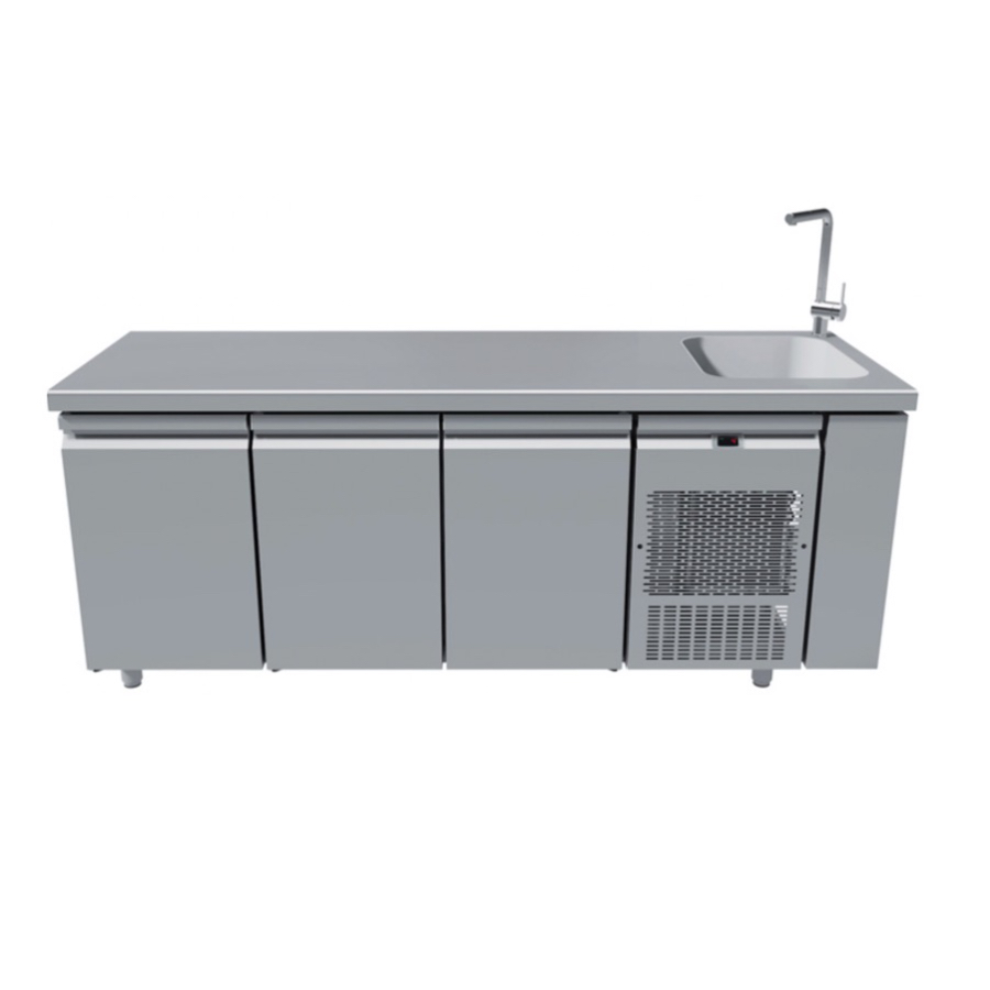 REFRIGERATED COUNTERS WITH SINK