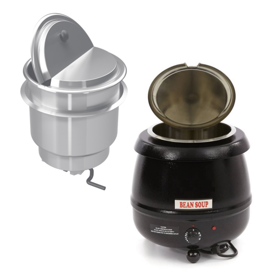 DROP-IN SOUP DISPENSERS SOUP WARMERS
