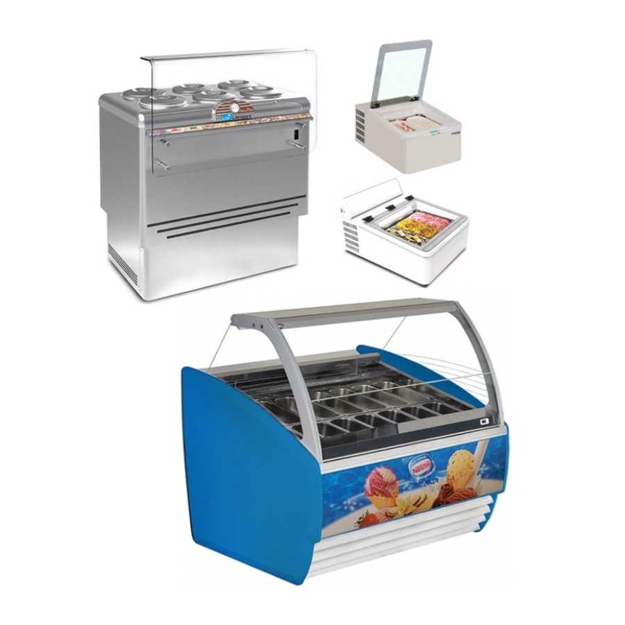 ICE CREAM DISPLAYS