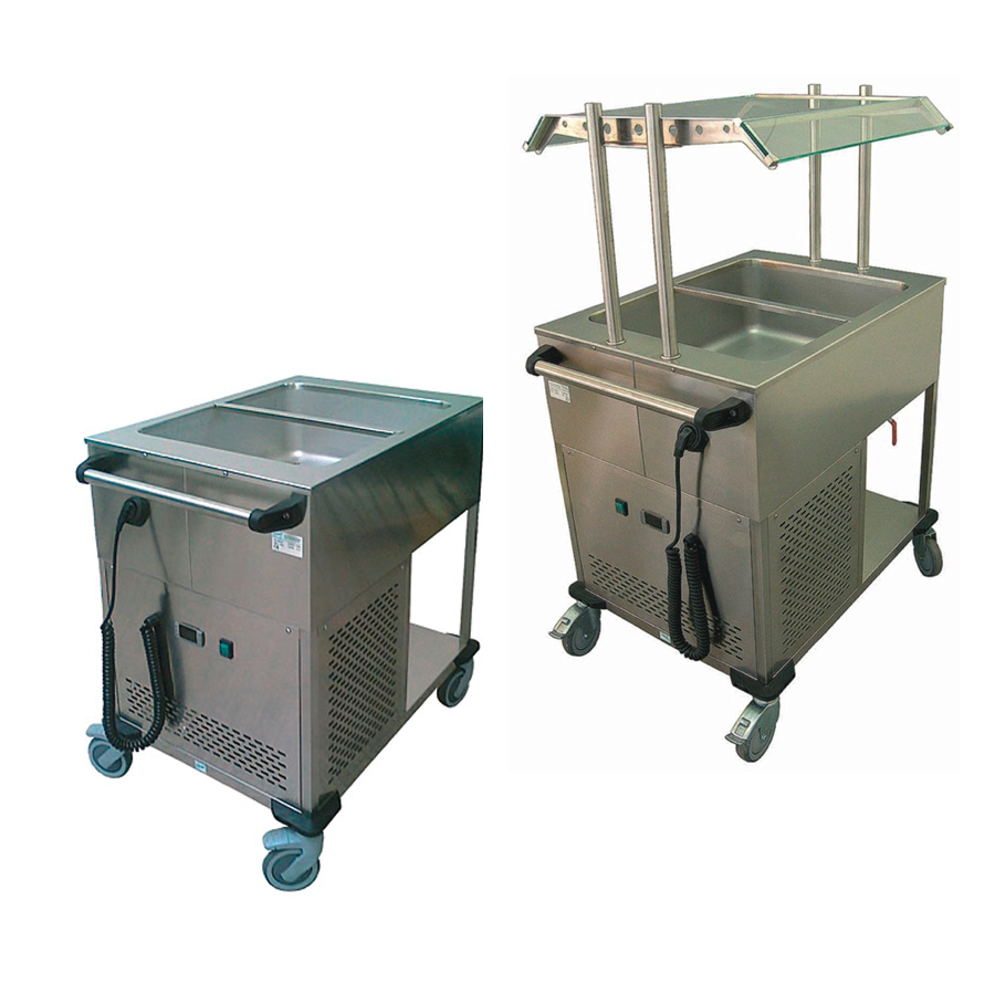 REFRIGERATED BAIN MARIE TROLLEYS BUFFETS