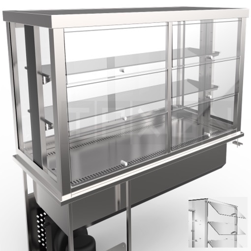 REFRIGERATED SELF SERVICE DISPLAY DROP-IN   1200mm
