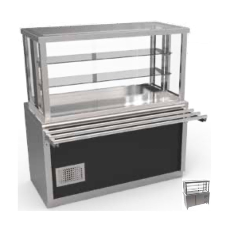REFRIGERATED DISPLAY SELF SERVICE OR SERVICE ASISTANT 900mm