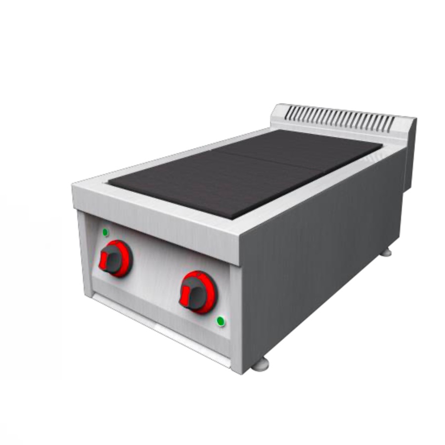 ELECTRIC RANGE 2 CAST IRON PLATES COUNTER TOP MODEL